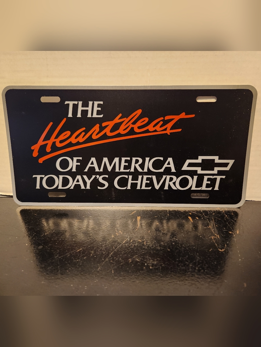 The Heartbeat Of America Today’s Chevrolet License Plate